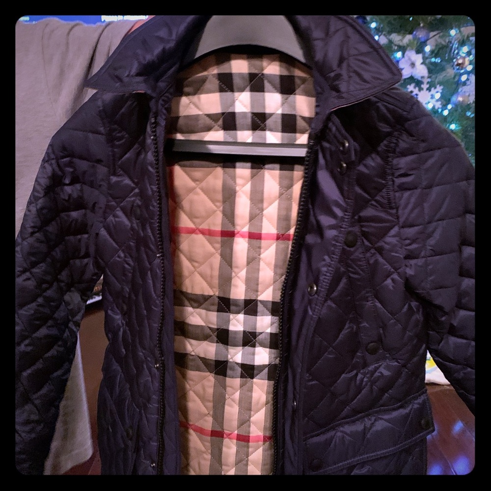 Children Burberry Quilt Jacket